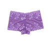 Floral Lace Boyshort Panty – Comfortable, and Breathable Intimate Boxer Shorts for Women