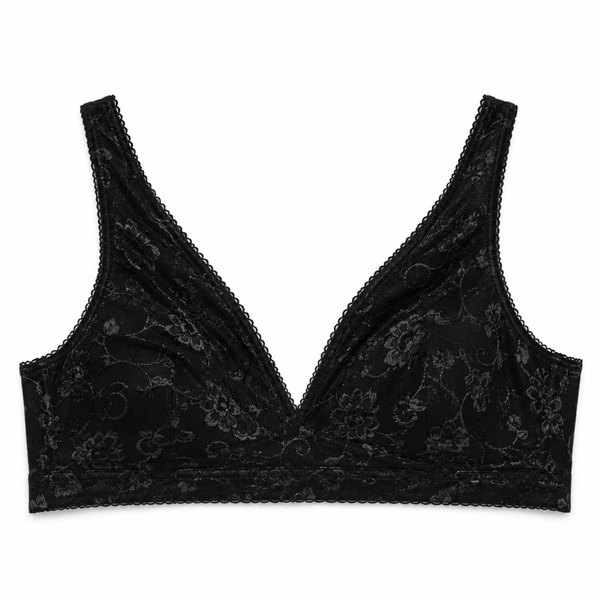 Floral Lace Wire-Free Comfort Bra