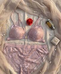 Premium Lace Front Buckle Bra & Panty Set