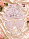 Premium Lace Front Buckle Bra & Panty Set