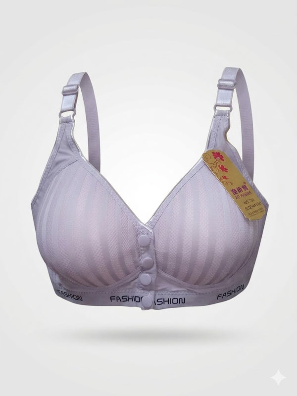 Premium Front Open Padded Bra – Soft Support Everyday Wear
