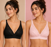 Premium Floral Comfort Bra – Soft Support & Elegant Style