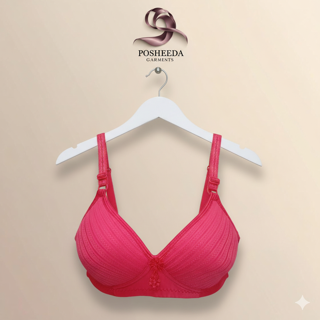Soft Padded Bra – Ultra Comfort, Full Support, Daily Wear | Adjustable Straps | Premium Quality