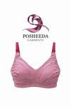 ✨ Premium Comfort Striped Bra – Everyday Perfect Fit ✨