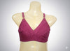 Soft Multicolor Embroidered Women Bra